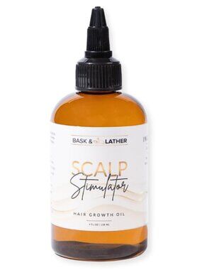 MSRP $38 – Bask & Lather Scalp Stimulator Hair Growth Oil – 4 oz / 118 ml